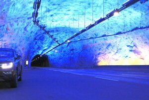 عکس | طولانی‌ترین تونل‌ جاده‌ای دنیا