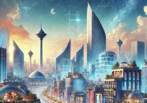 اگر تهران را چینی‌ها می‌ساختند؛ هوش مصنوعی پاسخ داد/ عکس