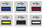 چرا رنگ برخی از پورت‌های USB قرمز است؟