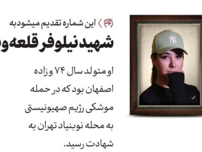 واکنش روزنامه دفتررهبری به حواشی انتشار عکس کم حجاب از شهید نیلوفر قلعه‌وند