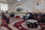 امام جمعه دشتستان با همسر آزاده شهید «محمد محمدی» دیدار کرد