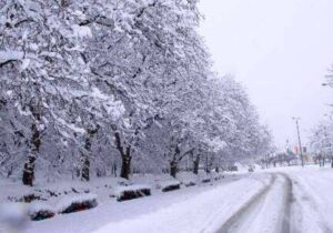 بارش شدید برف همدان را سفیدپوش کرد+ عکس