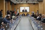 حضور و سخنرانی وزیر امور خارجه در دانشگاه دولتی باکو