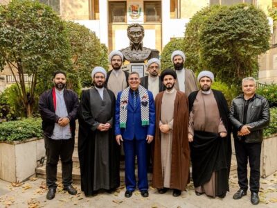 دیدار مدیران حوزه‌های علمیه تهران با سفیر ونزوئلا