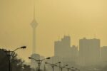 وضعیت آلودگی هوای تهران در روز ابری