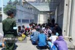 ۲۵۶ نفر اتباع بیگانه غیر مجاز در زهک جمع آوری شدند