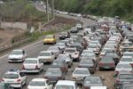ترافیک نیمه‌سنگین در ۵ مسیر پرتردد کشور| لغزندگی جاده‌های کوهستانی بر اثر برف و کولاک